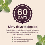 Sixty day money back guarantee, no forms and no return shipping games